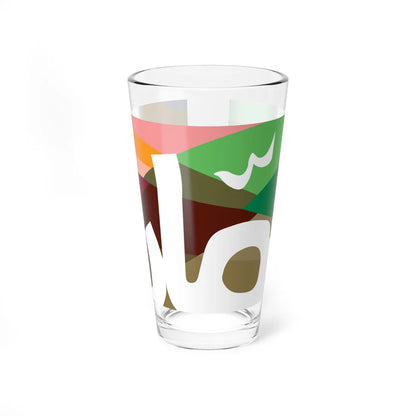 Flag of Amman (Jordan) Pint Glass 16oz 16oz - Go Mug Yourself