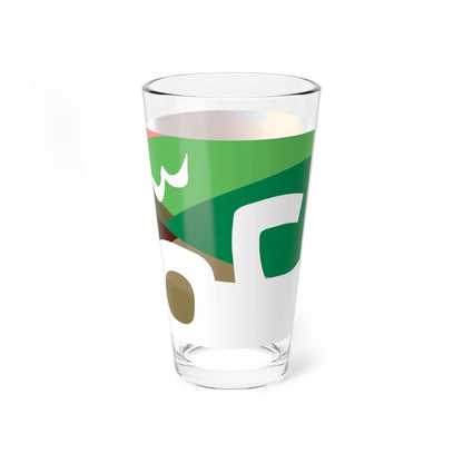 Flag of Amman (Jordan) Pint Glass 16oz - Go Mug Yourself