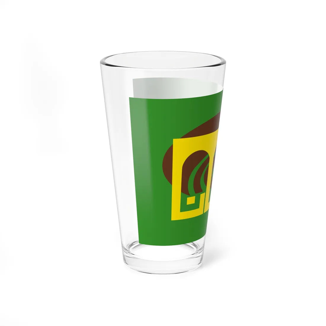 Flag of Amman Jordan until 2009 (Jordan) Pint Glass 16oz - Go Mug Yourself