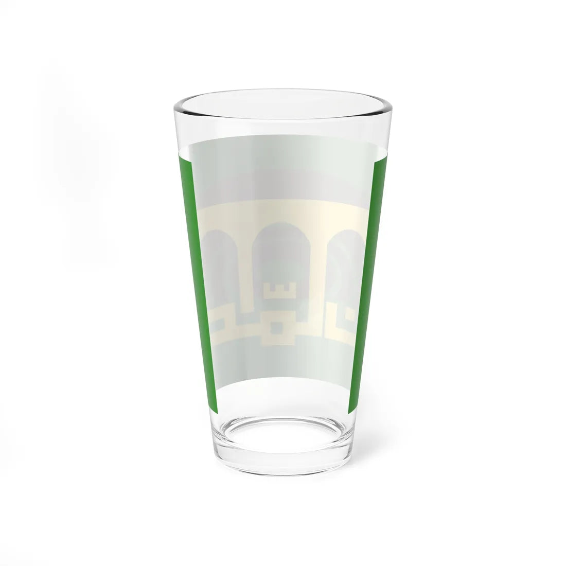 Flag of Amman Jordan until 2009 (Jordan) Pint Glass 16oz - Go Mug Yourself