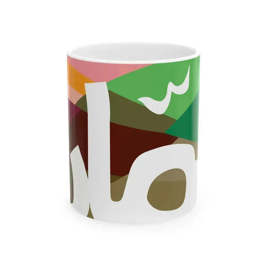 Flag of Amman (Jordan) White Coffee Mug 11oz - Go Mug Yourself