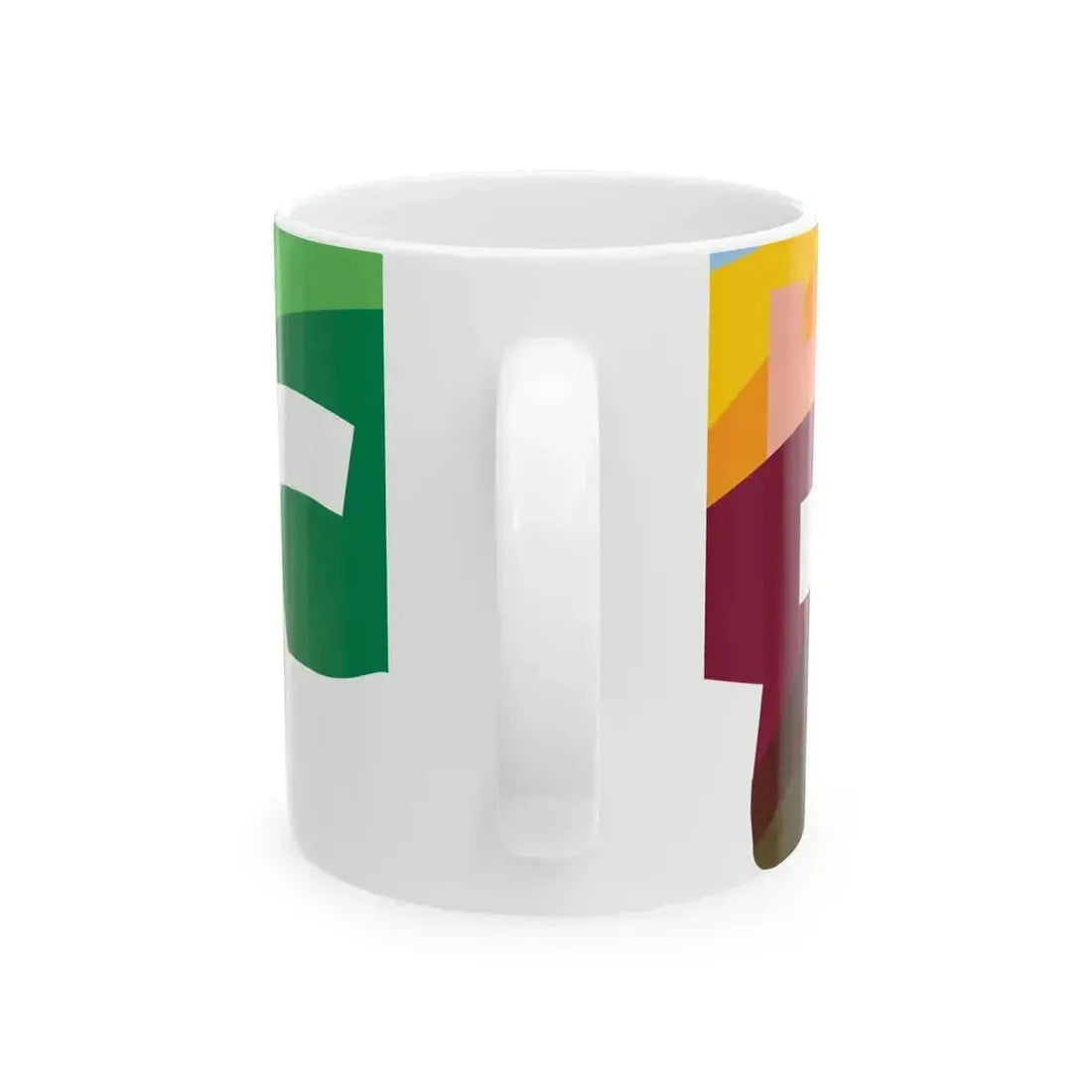 Flag of Amman (Jordan) White Coffee Mug - Go Mug Yourself