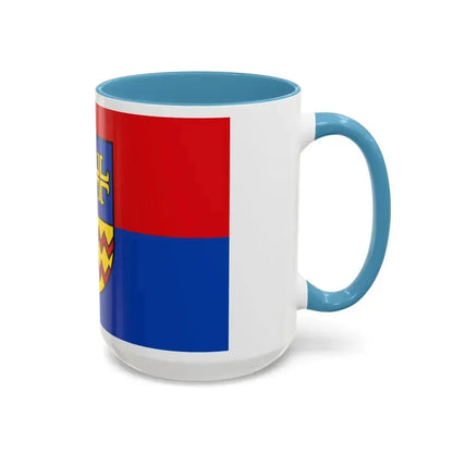 Flag of Ammerland Germany - Accent Coffee Mug - Go Mug Yourself