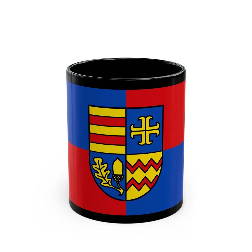 Flag of Ammerland Germany - Black Coffee Mug-11oz-Go Mug Yourself