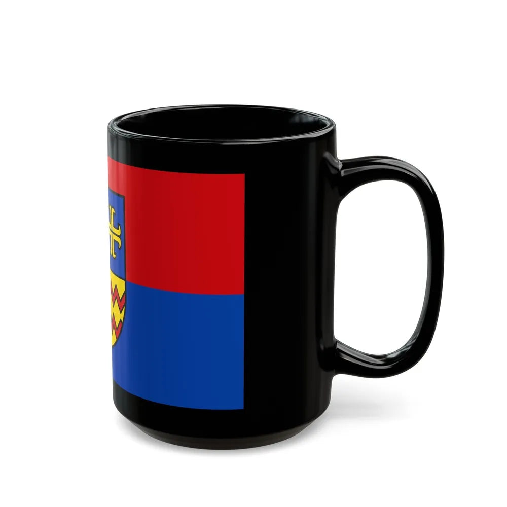 Flag of Ammerland Germany - Black Coffee Mug-Go Mug Yourself