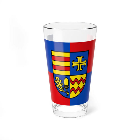 Flag of Ammerland Germany - Pint Glass 16oz-16oz-Go Mug Yourself