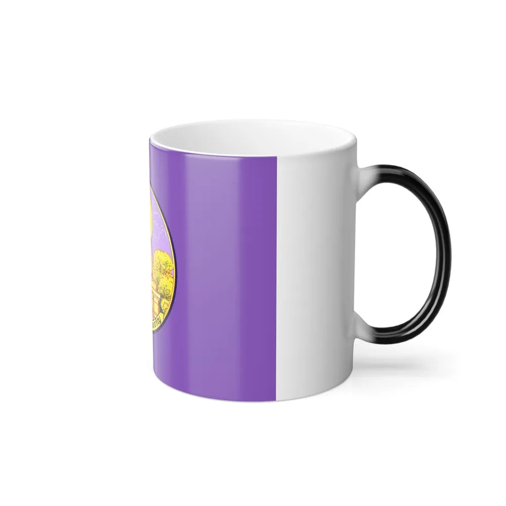 Flag of Amnat Charoen Province Thailand - Color Changing Coffee Mug-Go Mug Yourself