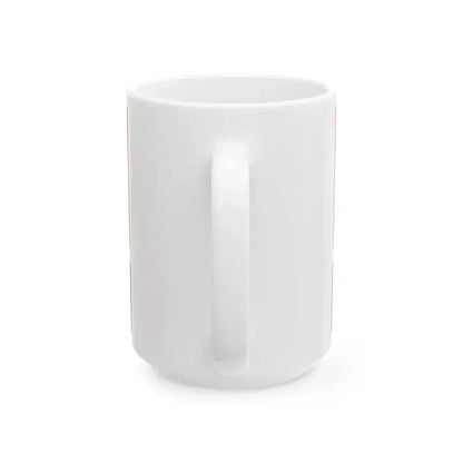 Flag of Amur Oblast 1999 (Russia) White Coffee Mug - Go Mug Yourself
