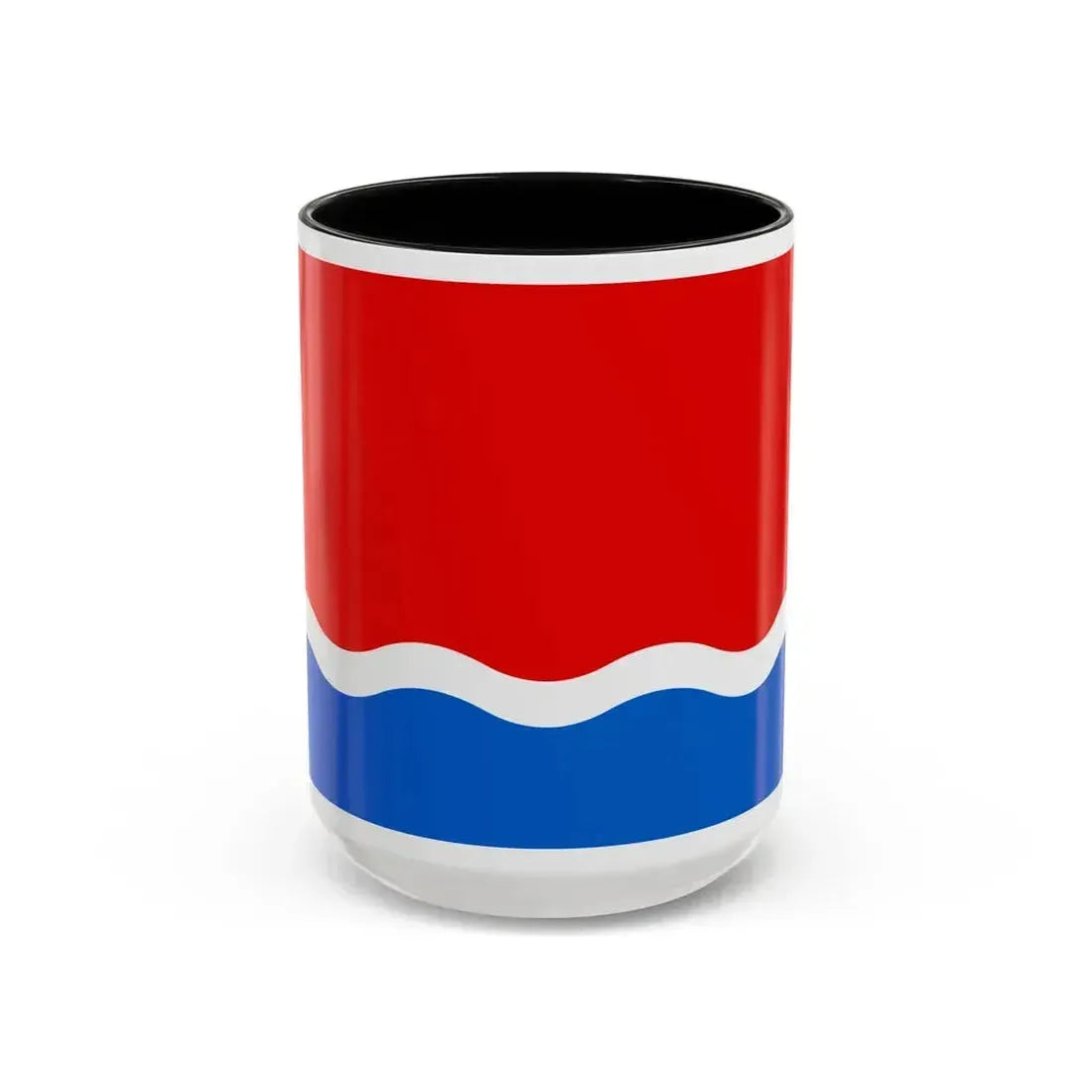 Flag of Amur Oblast Russia - Accent Coffee Mug 15oz Black - Go Mug Yourself