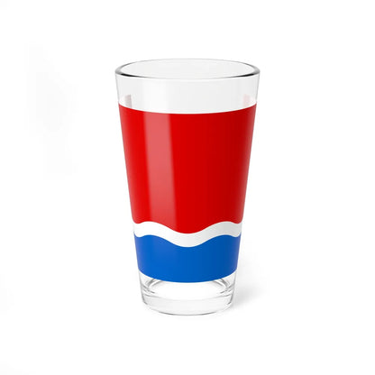 Flag of Amur Oblast Russia - Pint Glass 16oz-16oz-Go Mug Yourself