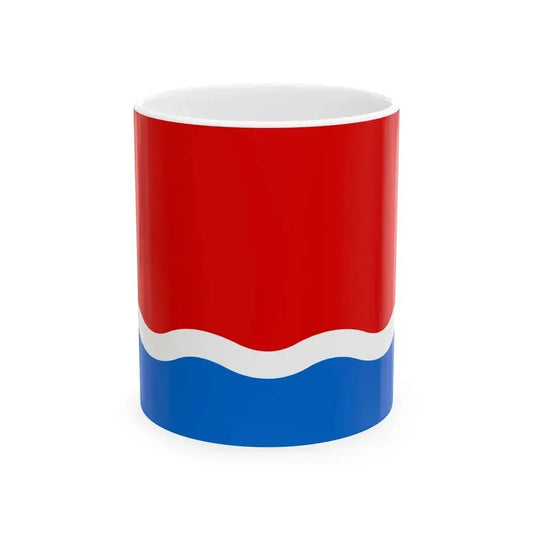 Flag of Amur Oblast (Russia) White Coffee Mug 11oz - Go Mug Yourself