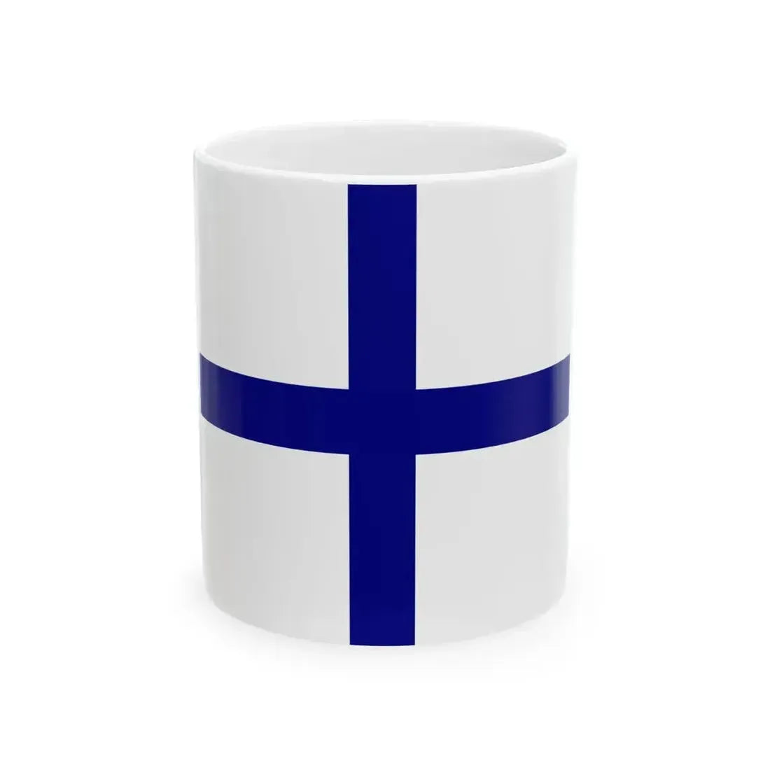 Flag of an admiral of the Independent State of Croatia (Croatia) White Coffee Mug 11oz - Go Mug Yourself
