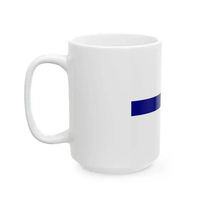 Flag of an admiral of the Independent State of Croatia (Croatia) White Coffee Mug - Go Mug Yourself