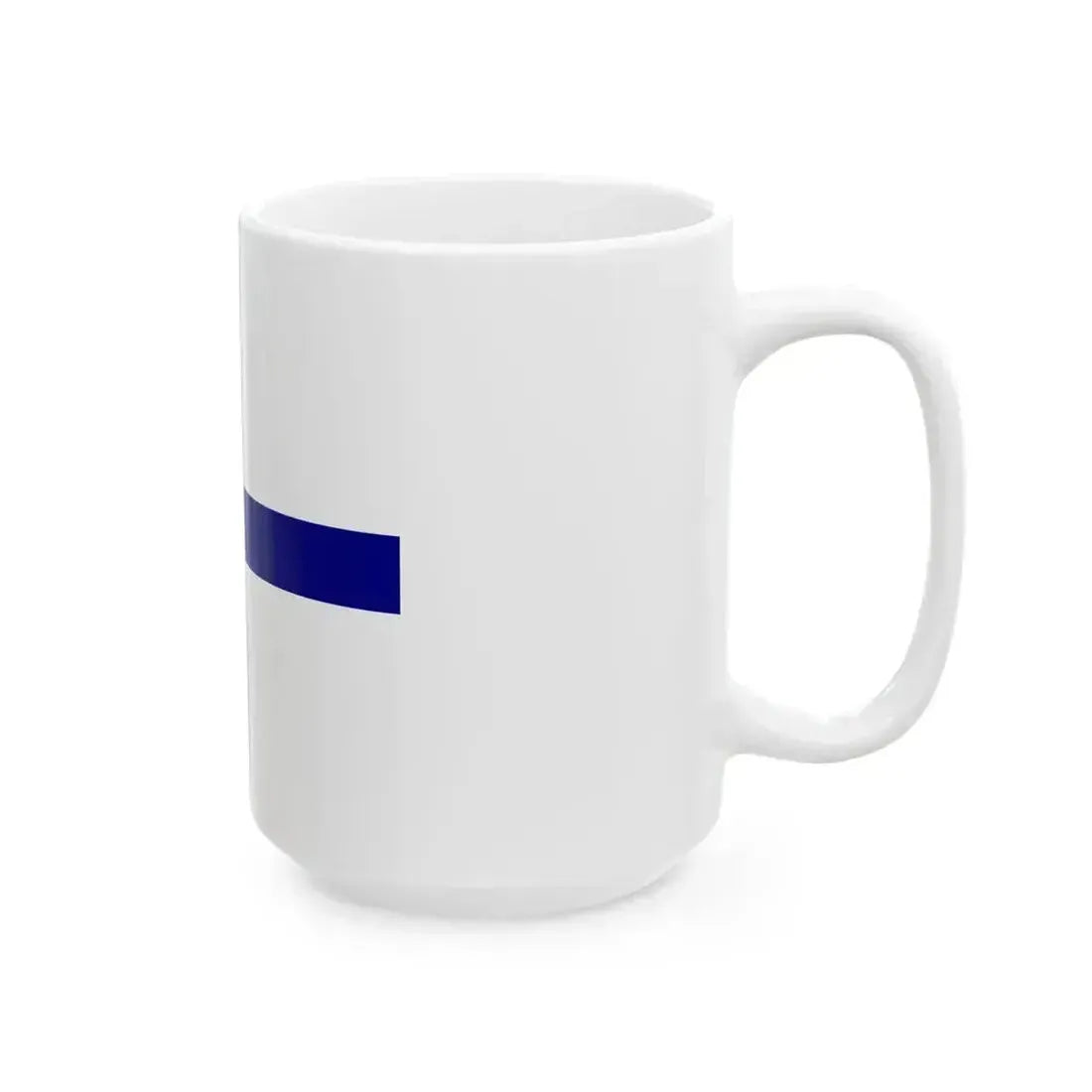 Flag of an admiral of the Independent State of Croatia (Croatia) White Coffee Mug - Go Mug Yourself