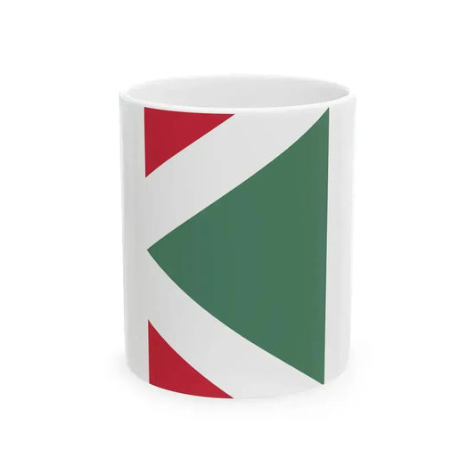 Flag of an Infantry Command of the Royal Hungarian Defence Forces 1928 (Hungary) White Coffee Mug 11oz - Go Mug Yourself