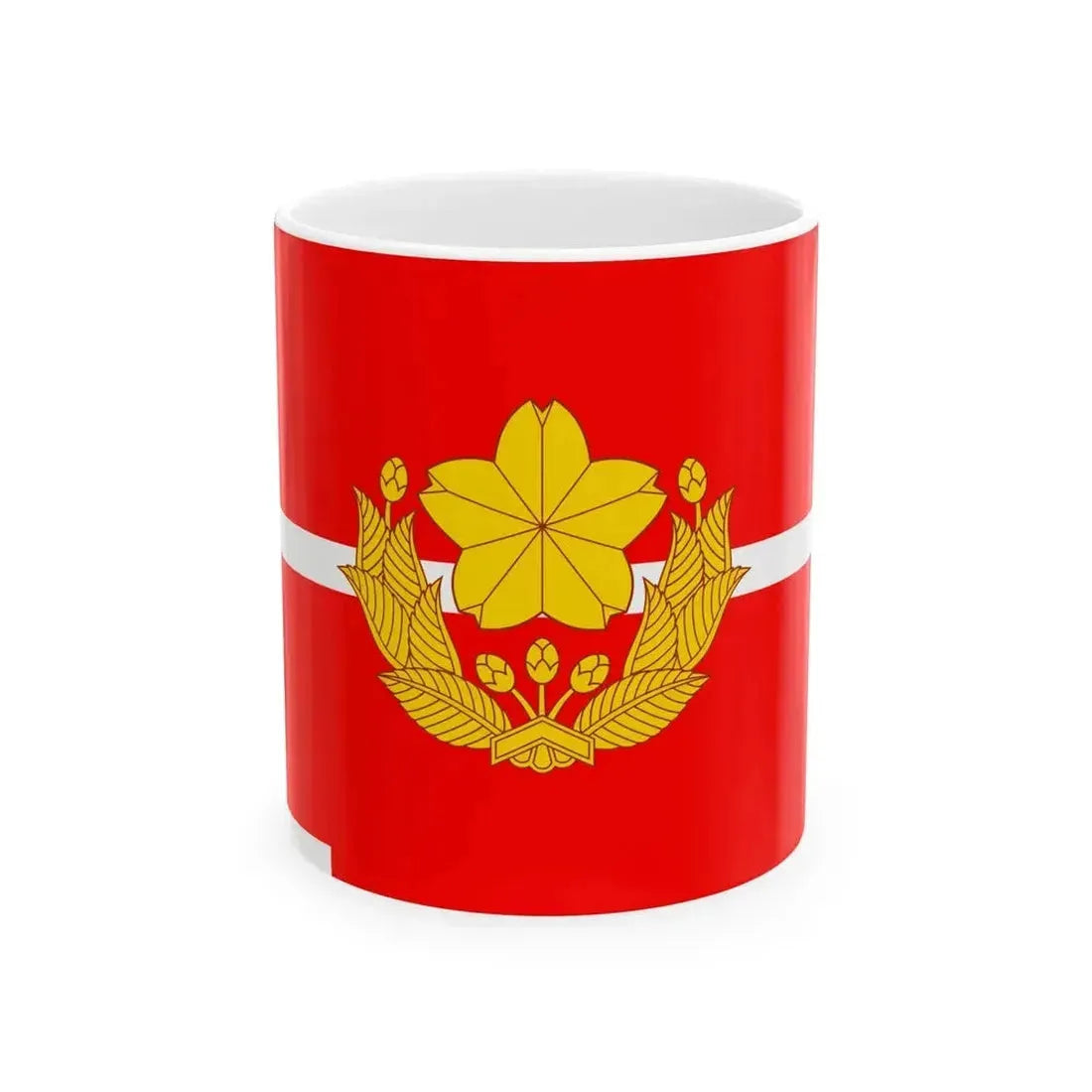 Flag of an Infantry Platoon of the Ground Self Defense Force Japan (Japan) White Coffee Mug 11oz - Go Mug Yourself