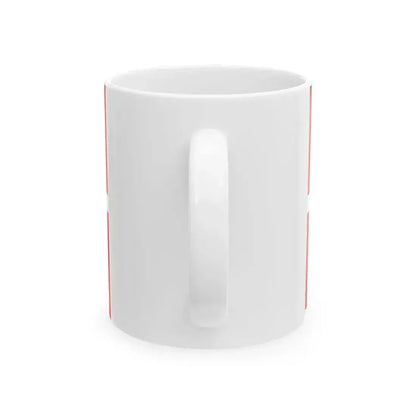 Flag of an Infantry Platoon of the Ground Self Defense Force Japan (Japan) White Coffee Mug - Go Mug Yourself