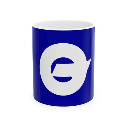 Flag of Anan Nagano (Japan) White Coffee Mug 11oz - Go Mug Yourself