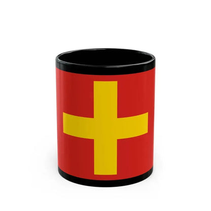Flag of Ancona Italy - Black Coffee Mug - Go Mug Yourself