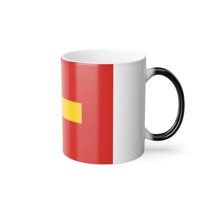 Flag of Ancona Italy - Color Changing Coffee Mug-Go Mug Yourself