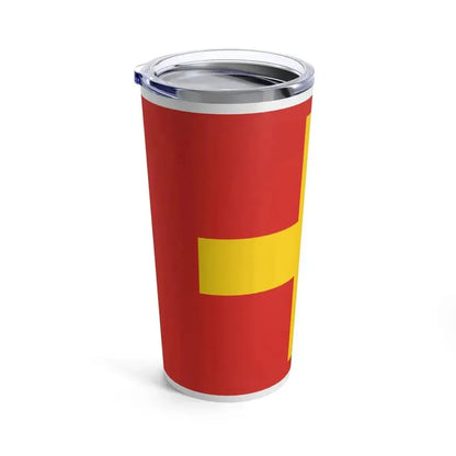 Flag of Ancona Italy - Tumbler 20oz - Go Mug Yourself