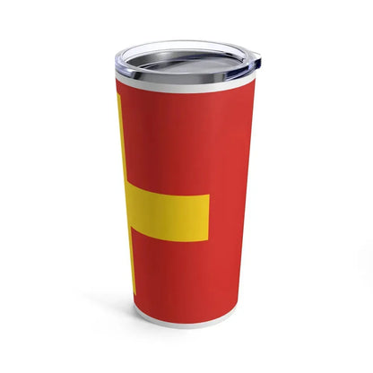 Flag of Ancona Italy - Tumbler 20oz - Go Mug Yourself