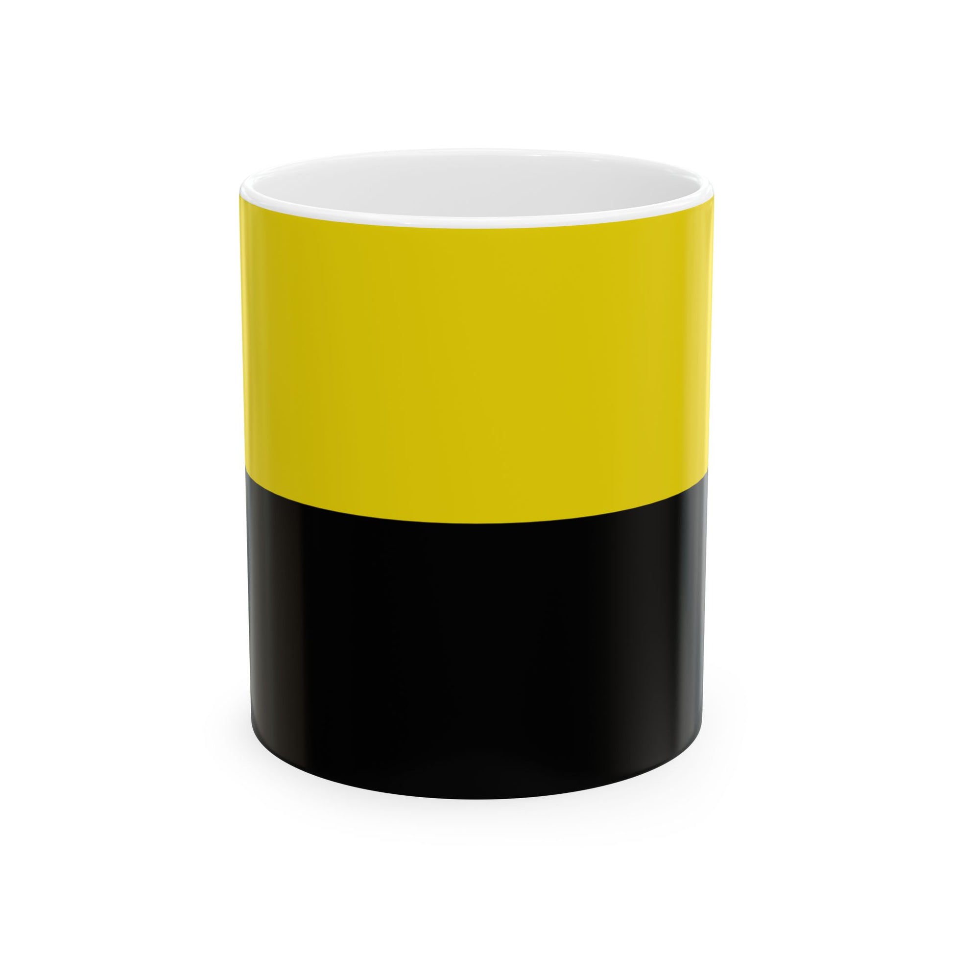 Flag of Andenne (Belgium) White Coffee Mug-11oz-Go Mug Yourself