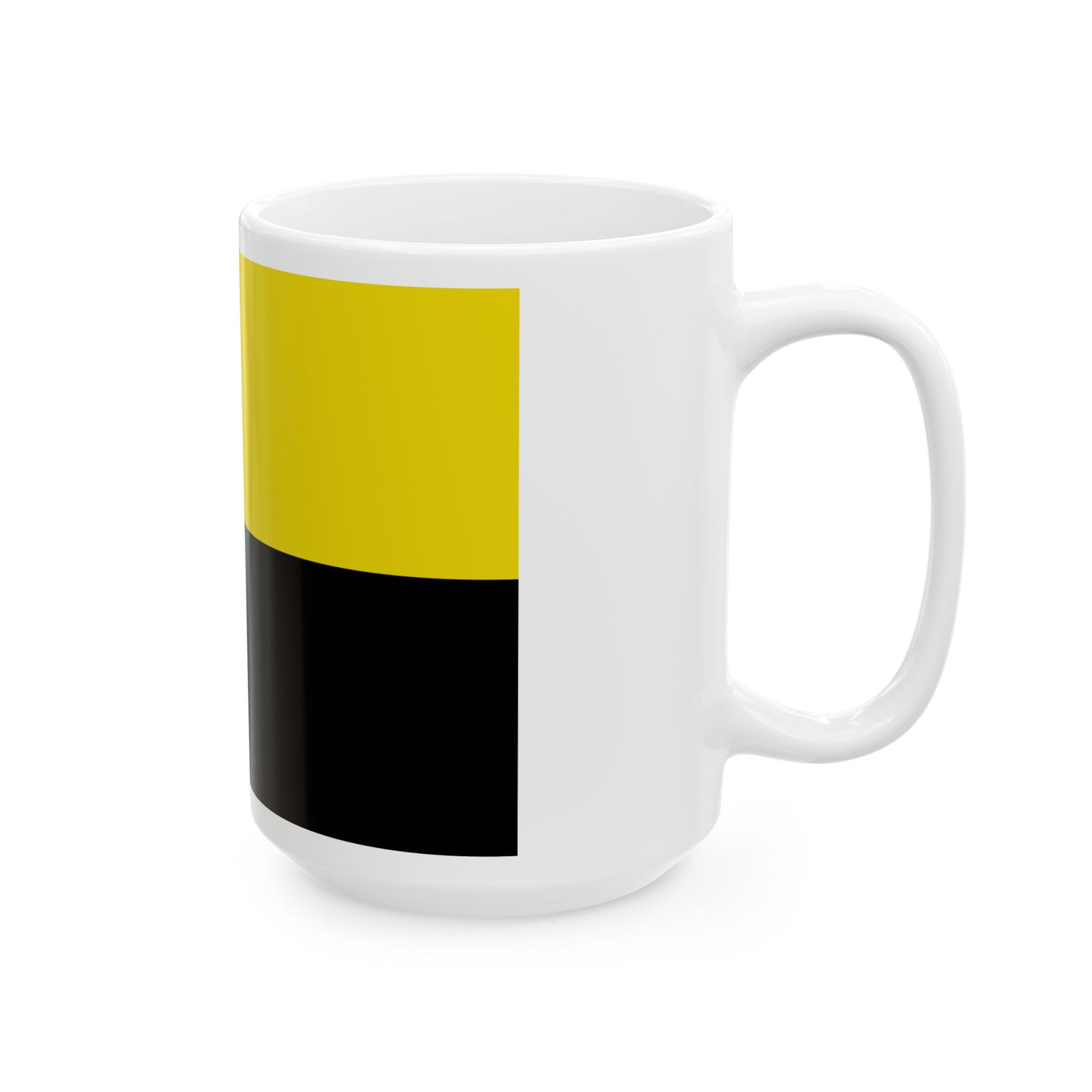 Flag of Andenne (Belgium) White Coffee Mug-Go Mug Yourself