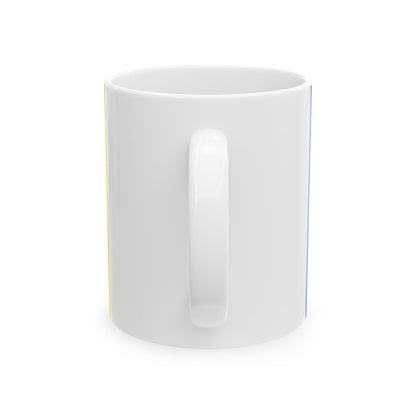 Flag of Anderlecht (Belgium) White Coffee Mug-Go Mug Yourself