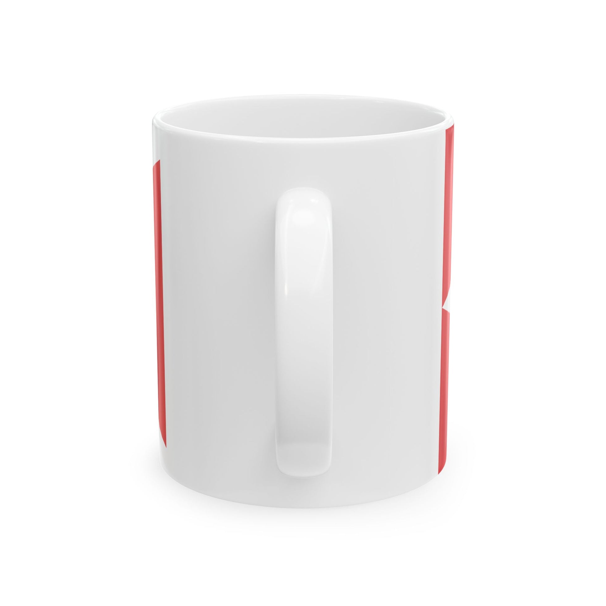 Flag of Anderlues (Belgium) White Coffee Mug-Go Mug Yourself