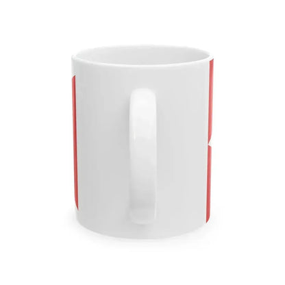 Flag of Anderlues (Belgium) White Coffee Mug - Go Mug Yourself