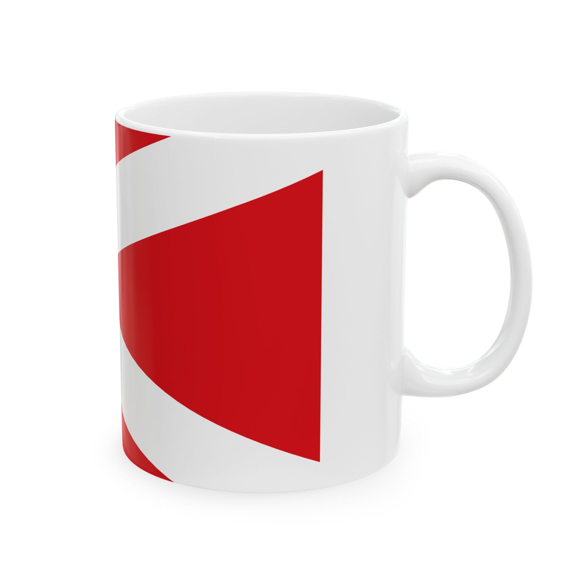 Flag of Anderlues (Belgium) White Coffee Mug-Go Mug Yourself