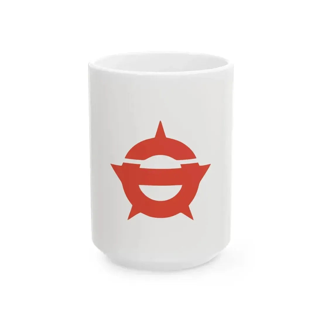 Flag of Ando Nara (Japan) White Coffee Mug 15oz - Go Mug Yourself