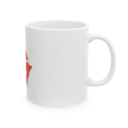 Flag of Ando Nara (Japan) White Coffee Mug - Go Mug Yourself