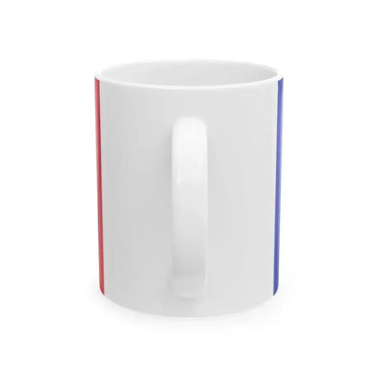 Flag of Andorra 1949-1959 3-2 (Andorra) White Coffee Mug - Go Mug Yourself