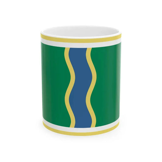 Flag of Andorra la Vella (Andorra) White Coffee Mug 11oz - Go Mug Yourself