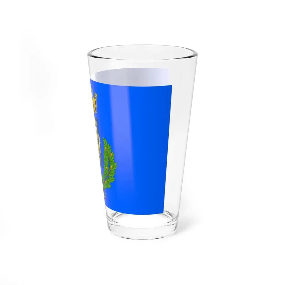 Flag of Andria (Italy) Pint Glass 16oz - Go Mug Yourself