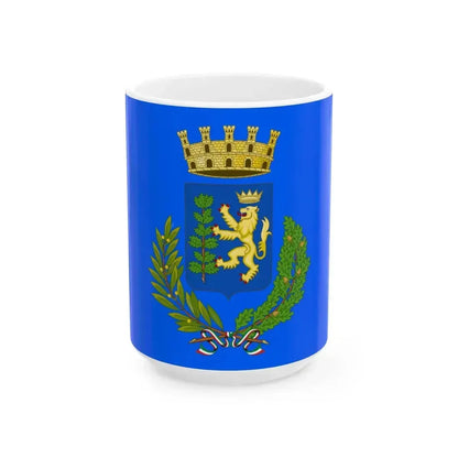 Flag of Andria (Italy) White Coffee Mug 15oz - Go Mug Yourself