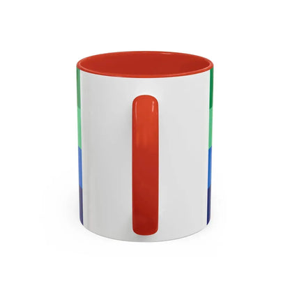 Flag of Angaur Palau - Accent Coffee Mug - Go Mug Yourself