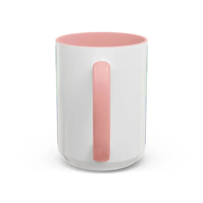 Flag of Angaur Palau - Accent Coffee Mug - Go Mug Yourself