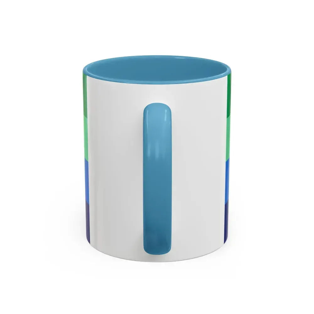 Flag of Angaur Palau - Accent Coffee Mug - Go Mug Yourself