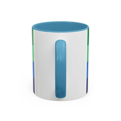 Flag of Angaur Palau - Accent Coffee Mug - Go Mug Yourself