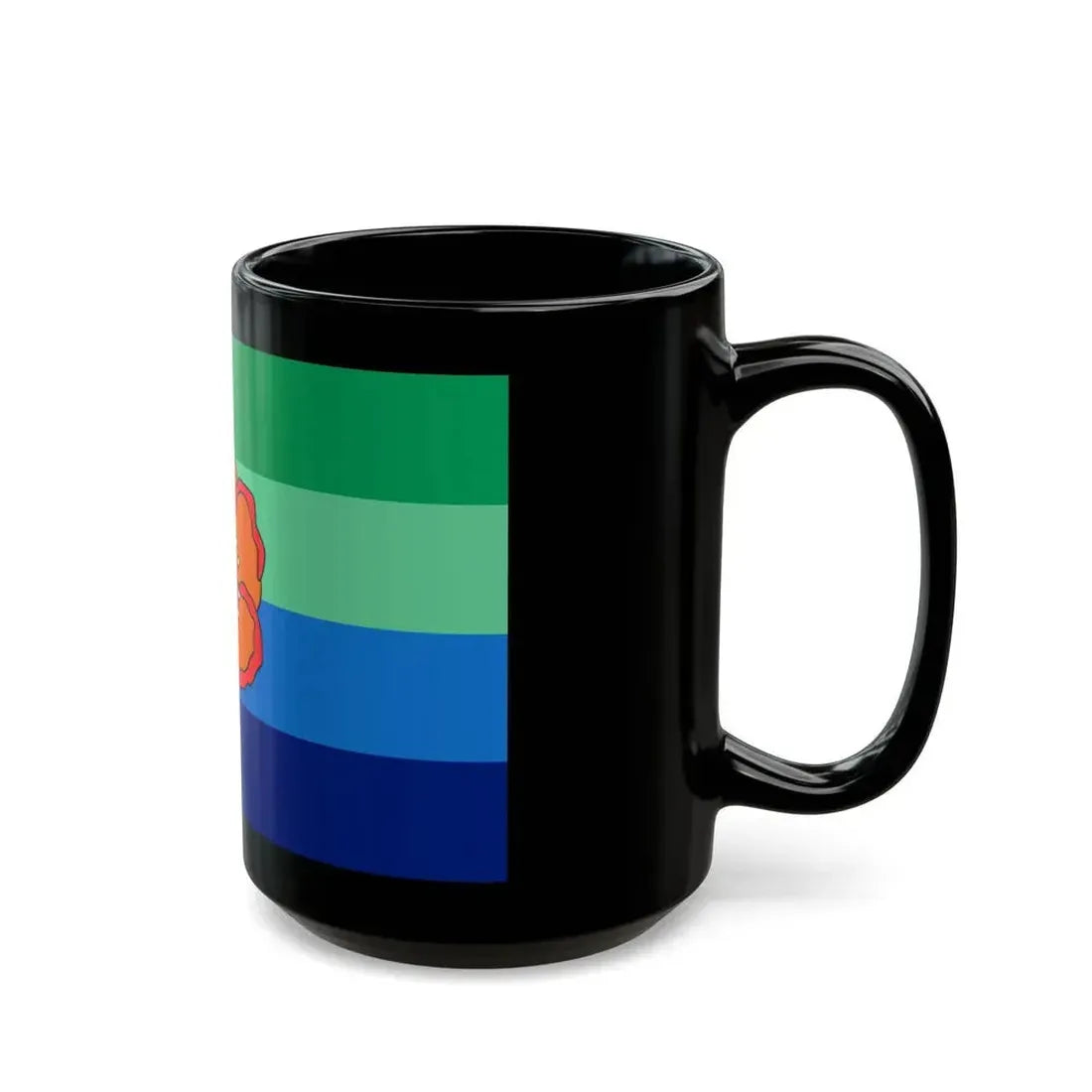 Flag of Angaur Palau - Black Coffee Mug - Go Mug Yourself