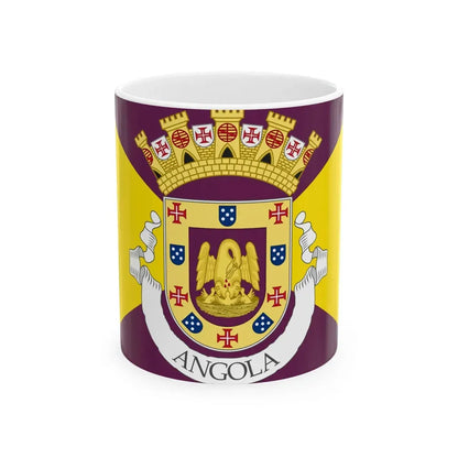 Flag of Angola 1932 proposal (Angola) White Coffee Mug 11oz - Go Mug Yourself