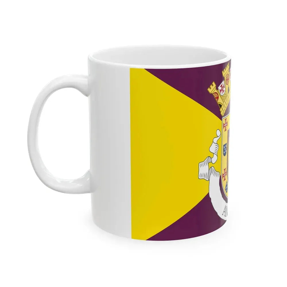 Flag of Angola 1932 proposal (Angola) White Coffee Mug - Go Mug Yourself