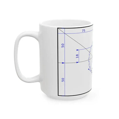 Flag of Angola Construction (Angola) White Coffee Mug - Go Mug Yourself