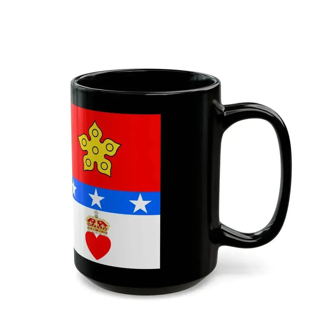 Flag of Angus UK - Black Coffee Mug - Go Mug Yourself