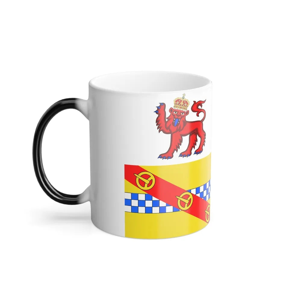 Flag of Angus UK - Color Changing Coffee Mug-Go Mug Yourself