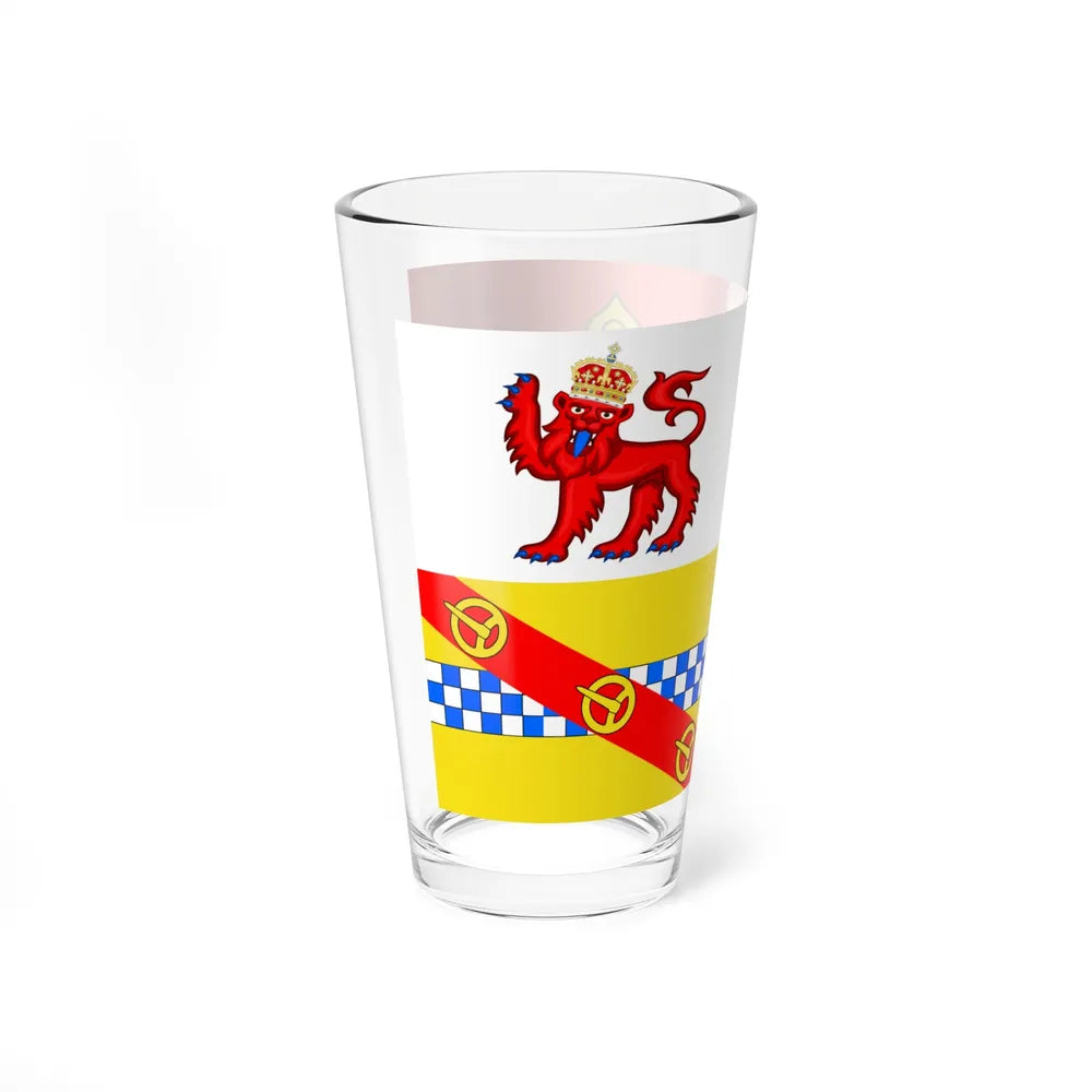 Flag of Angus UK - Pint Glass 16oz-Go Mug Yourself