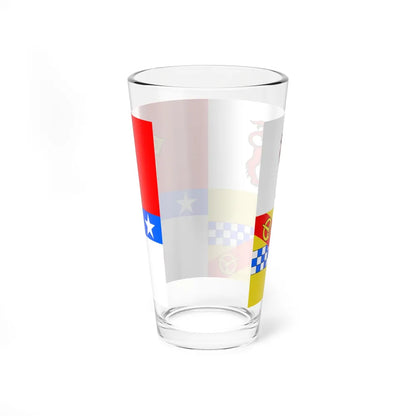 Flag of Angus UK - Pint Glass 16oz-Go Mug Yourself